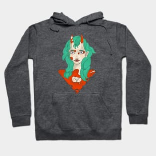 Beautiful Oni Girl Hoodie